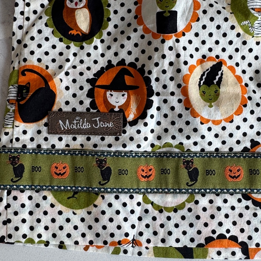 NEW NWT Matilda Jane Under My Spell Halloween Dress 18-24M Fall boutique bloomer - Picture 7 of 8